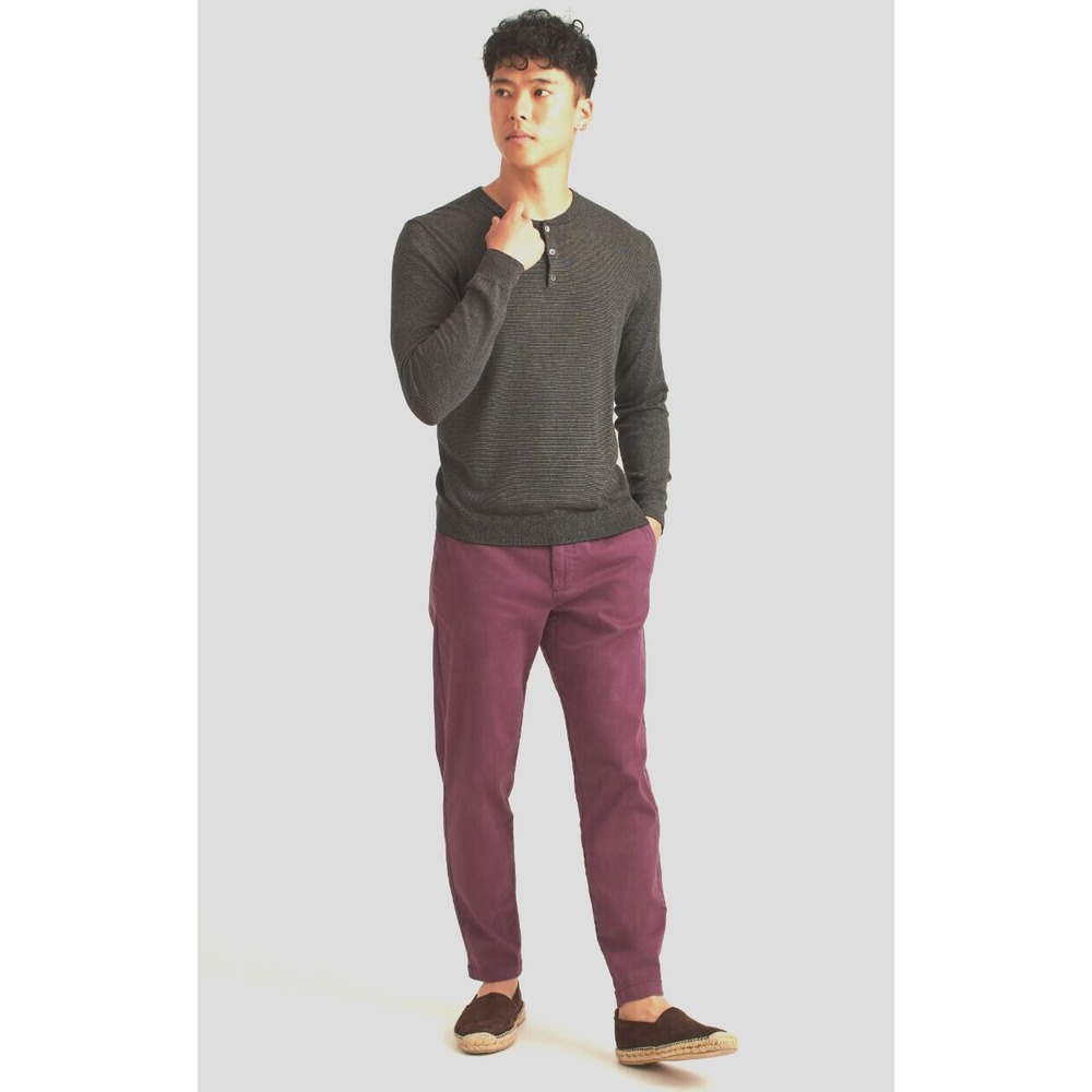 Bonobos men light sweater shirt 26997-GY642 9602726 18869 cotton slim S $99